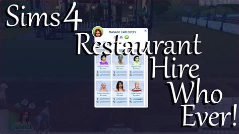 ts4hire|Retail~Hire Who Ever!